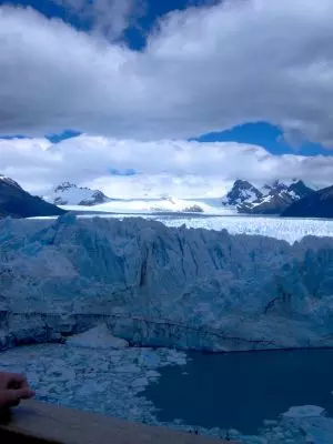 Glaciar PeritoMoreno<br>Foto de Mirta Fernandez